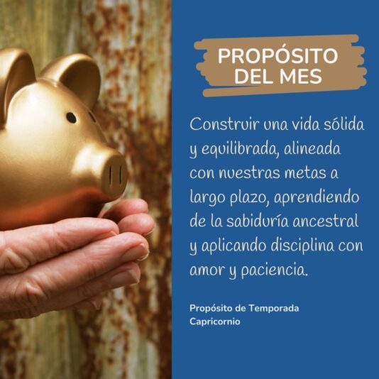 Propósito del mes