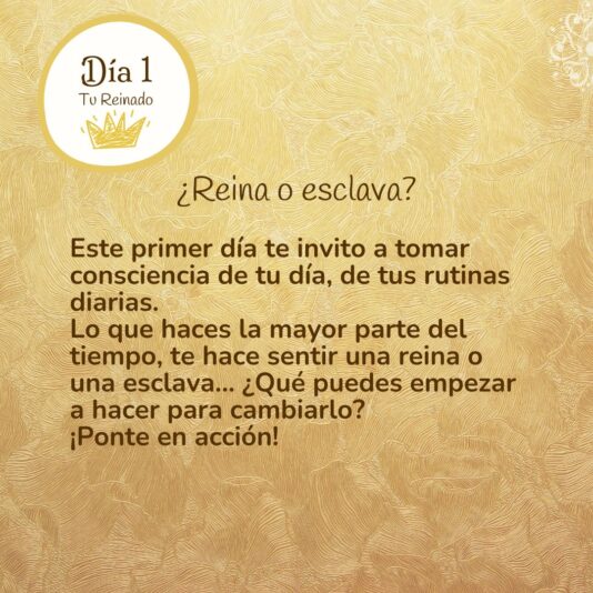 Desafío Prosperidad Día 1