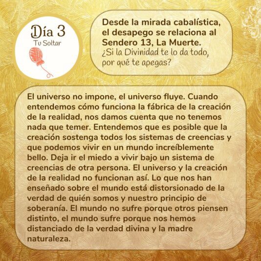 Desafío de Prosperidad Día 3